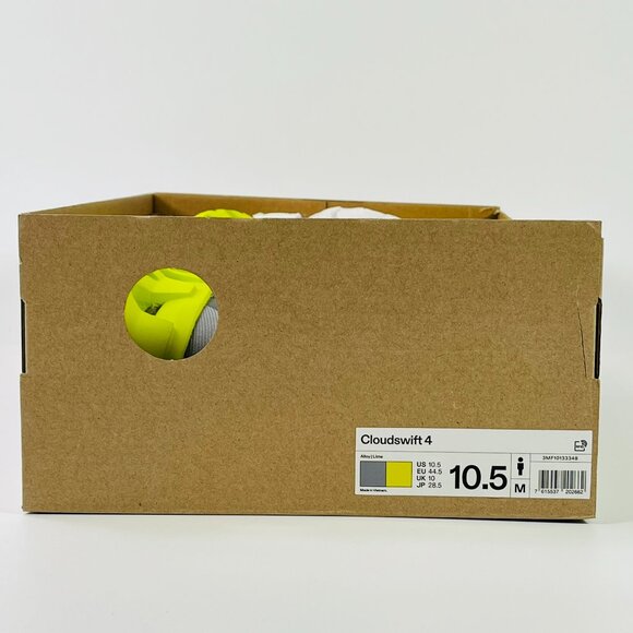 On Cloudswift 4 \'Alloy Lime\' 3MF10133348 Running Multi Size main image 4